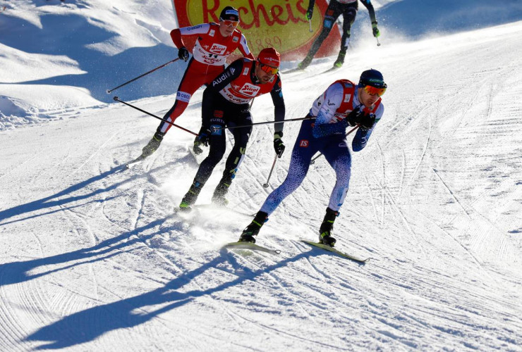 Johannes Rydzek konnte Ilkka Herola nicht lange folgen.