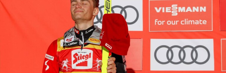 Johannes Lamparter verteidigt das gelbe Trikot.