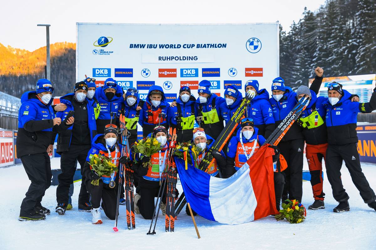 Coupe du monde de biathlon Ruhpolding: relais féminin allemand à la quatrième place – la France gagne