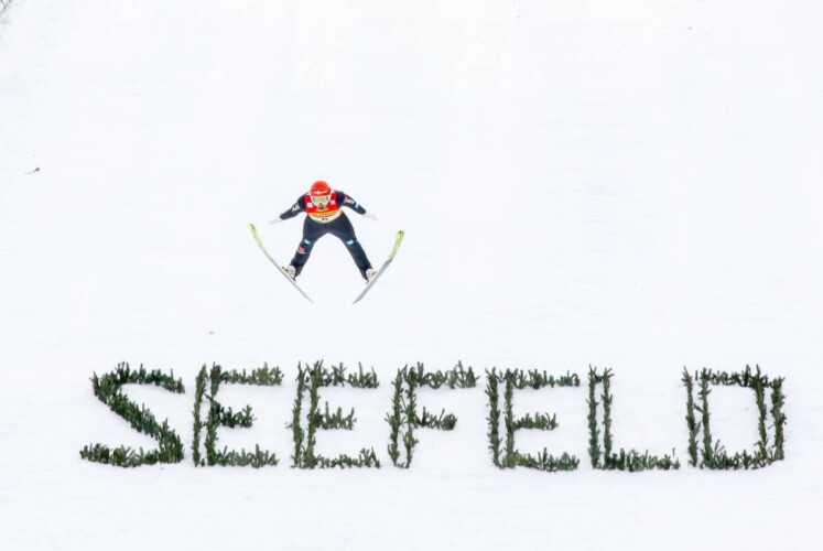 Eric Frenzel ist mit fünf Gesamtsiegen in Folge nach wie vor der Rekordhalter beim Seefeld Triple.