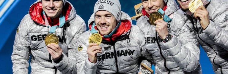 So wollen sie gerne wieder jubeln: Fabian Rießle (2.v.l.) hat die Quali dieses Jahr allerdings nicht geschafft.