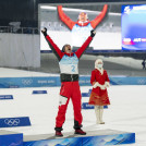 Lukas Greiderer gewinnt in seinem ersten olympischen Wettkampf die Bronzemedaille.