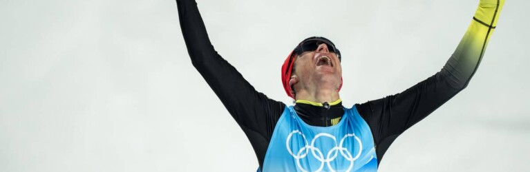 Vinzenz Geiger am Ziel seiner Träume: Olympiasieger!