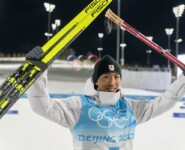 Akito Watabe gewann bei seinen dritten Olympischen Spielen in Folge die dritte Medaille.