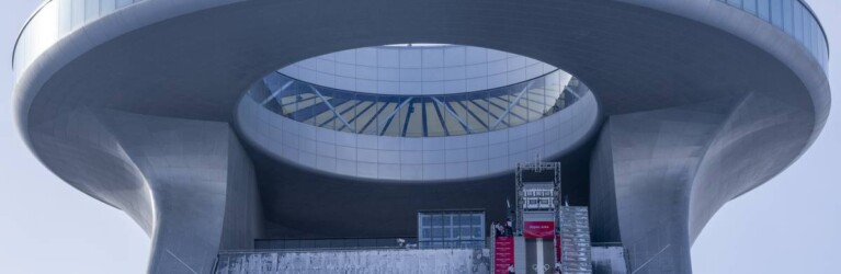 Jarl Riiber vor seinem Sprung