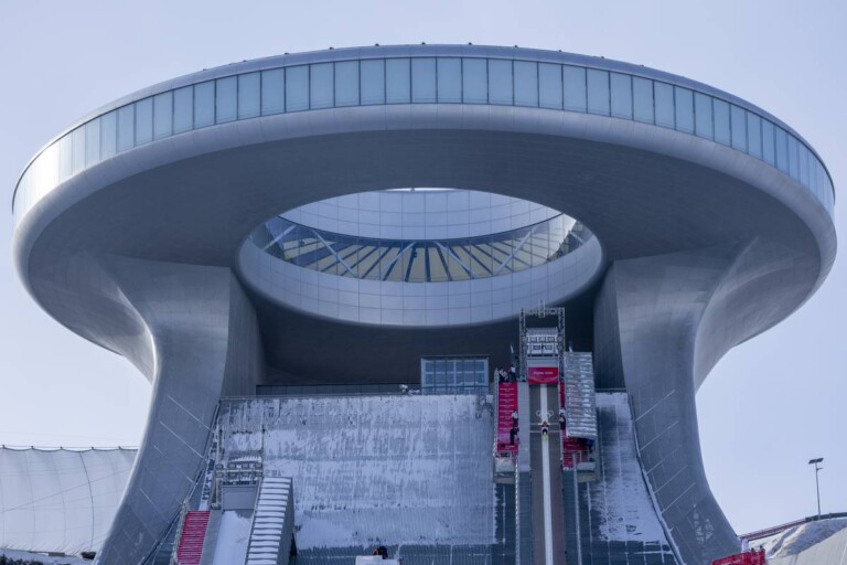 Jarl Riiber vor seinem Sprung