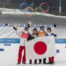 Japan freut sich über die erste Teammedaille seit 1994.