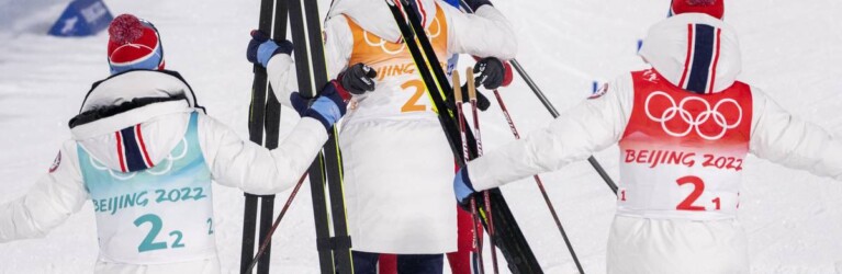 Freude bei Norwegen über den Olympiasieg
