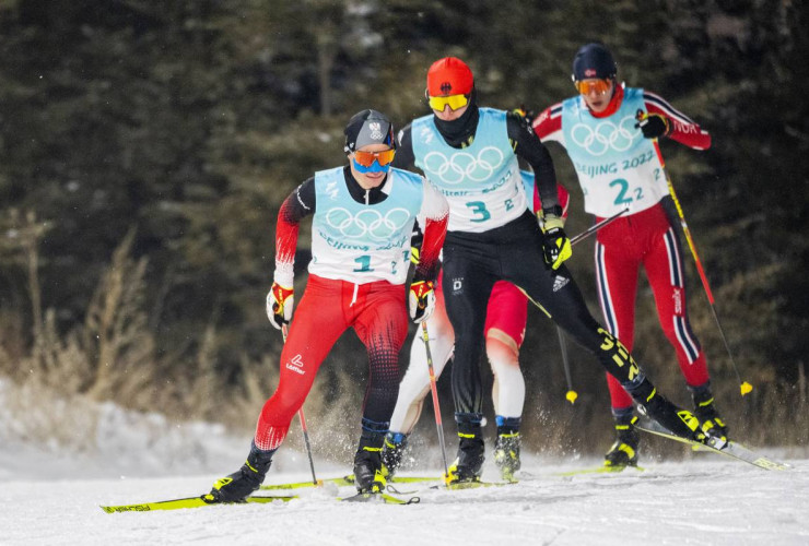 Johannes Lamparter (AUT) vor Julian Schmid