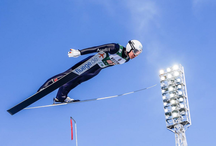 Manuel Faißt startete im Team mit Terence Weber.