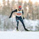 Johannes Rydzek lief ein starkes Rennen.