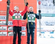 Espen Andersen und Espen Bjoernstad behaupteten sich auf dem Podium.