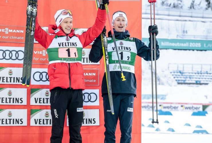 Espen Andersen und Espen Bjoernstad behaupteten sich auf dem Podium.