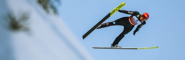 Johannes Rydzek war als Siebter auch gut dabei.