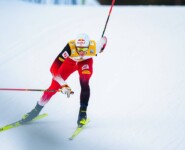 Johannes Lamparter behält das gelbe Trikot.
