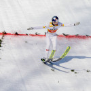 Johannes Lamparter ist nach dem Springen in Schlagdistanz.