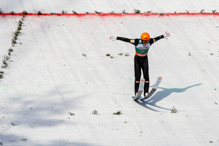 Franz-Josef Rehrl sprang sich ebenfalls in eine gute Ausgangsposition.