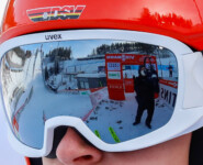 Spieglein, Spieglein... Julian Schmid mit der perfekten Brille.