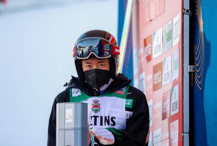 Ryota Yamamoto stand lange in der Leaders Box.