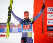 Grße Ehre: Johannes Rydzek erhält die Holmenkollen-Medaille.