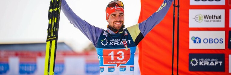 Grße Ehre: Johannes Rydzek erhält die Holmenkollen-Medaille.