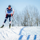 Allein auf weiter Flur: Jarl Magnus Riiber läuft am Holmenkollen.