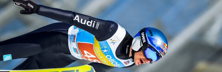 Vinzenz Geiger war nach dem Springen chancenlos.