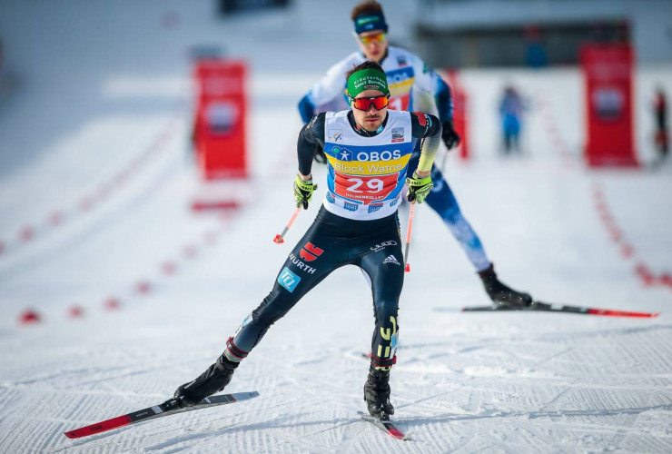 Fabian Rießles Rennen verlief im Mittelfeld.