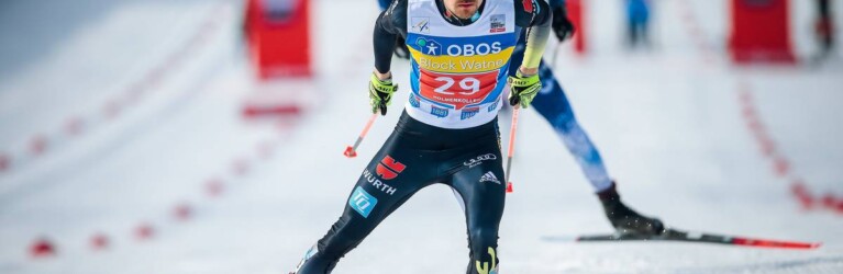 Fabian Rießles Rennen verlief im Mittelfeld.