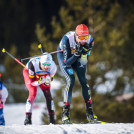 Johannes Rydzek bewegte sich im Mittelfeld.