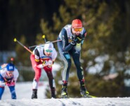 Johannes Rydzek bewegte sich im Mittelfeld.
