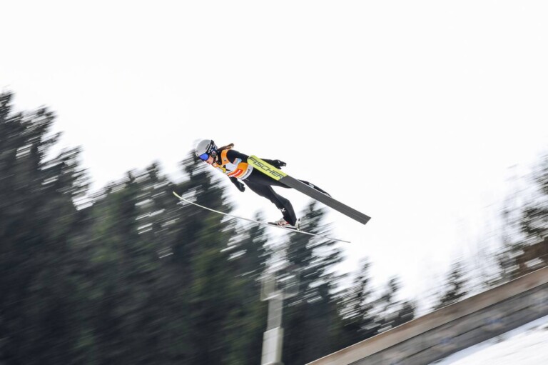 Gyda Westvold Hansen lag zwischenzeitlich auf Rang drei.