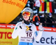 Auch Silva Verbic freut sich über ihren Wettkampf.