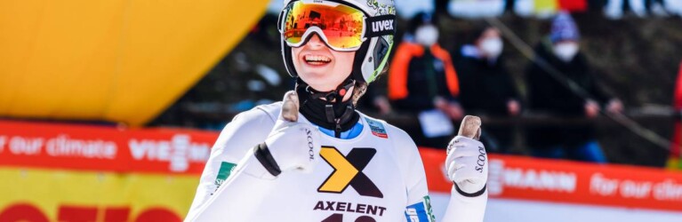 Auch Silva Verbic freut sich über ihren Wettkampf.