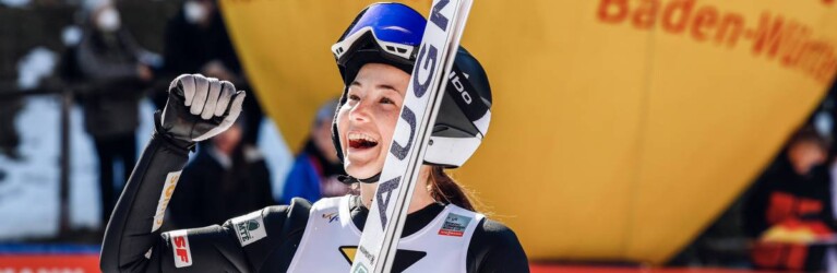 Auch Lena Brocard freut sich üebr eine gute Ausgangsposition.