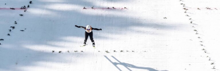 Gyda Westvold Hansen landete erst bei 102 Metern.