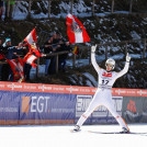 Lukas Klapfer bei seinem letzten Sprung