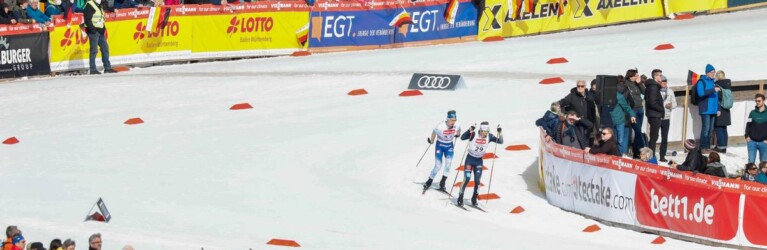 Manuel Faißt bei seinem Heimrennen vor zahlreichen Zuschauern