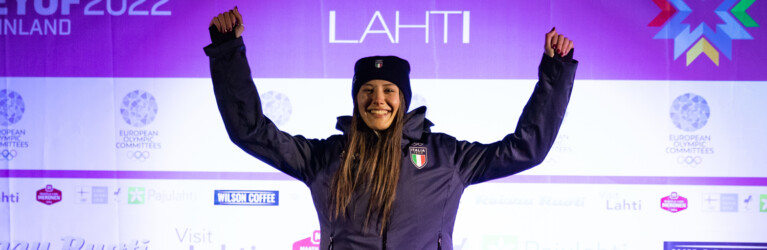 Einzelsiegerin Annika Sieff (ITA)