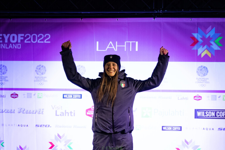 Einzelsiegerin Annika Sieff (ITA)