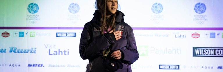 Einzelsiegerin Annika Sieff (ITA)