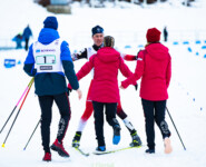 Die Sieger aus Österreich: Samuel Lev, Severin Reiter, Lisa Hirner, Annalena Slamik (l-r)