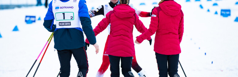 Die Sieger aus Österreich: Samuel Lev, Severin Reiter, Lisa Hirner, Annalena Slamik (l-r)
