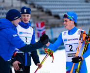 Severin Reiter (AUT), Samuel Lev (AUT), Iacopo Bortolas (ITA) (l-r)
