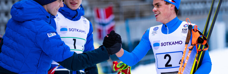 Severin Reiter (AUT), Samuel Lev (AUT), Iacopo Bortolas (ITA) (l-r)