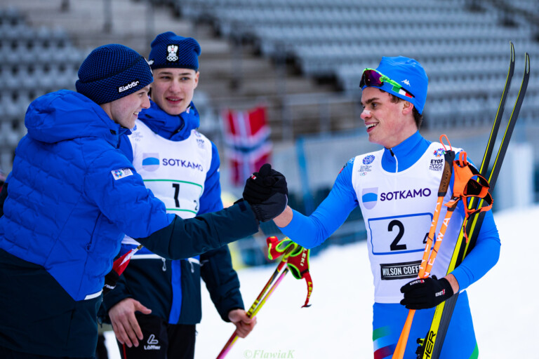 Severin Reiter (AUT), Samuel Lev (AUT), Iacopo Bortolas (ITA) (l-r)