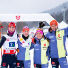 Das deutsche Mixed Team wird Junioren-Weltmeister in Zakopane.
