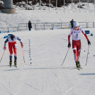 Zieleinlauf bei den Herren: Jiri Konvalinka (CZE), Eidar Johan Stroem (NOR) (l-r)