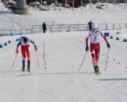 Zieleinlauf bei den Herren: Jiri Konvalinka (CZE), Eidar Johan Stroem (NOR) (l-r)