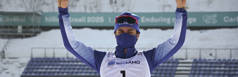 Marco Heinis (FRA) belegte den dritten Platz im Einzelwettkampf.